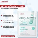 Mặt Nạ Dưỡng Da pH Thấp 25ml*10 miếng - Cell Fusion C Low pH pHarrier Mask