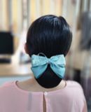 Cặp tóc nơ thời trang có búi lưới SOLMI 118