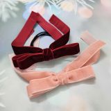 Dây cột tóc nơ nhung thời trang SOLMI 134