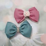 Kẹp tóc, cột tóc nơ handmade cho bé gái SOLMI 150