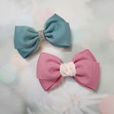 Kẹp tóc, cột tóc nơ handmade cho bé gái SOLMI 150