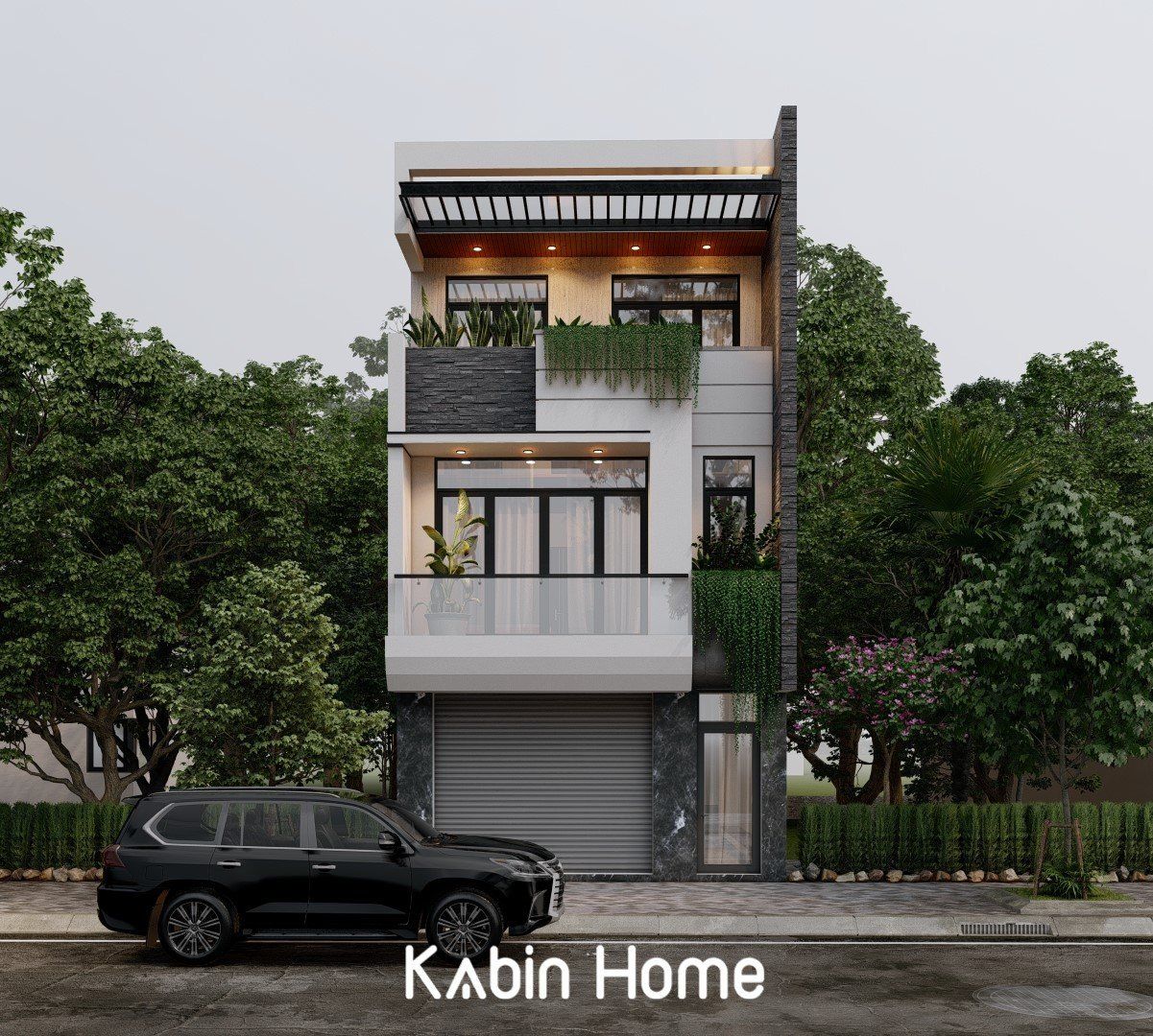 GÓI THIẾT KẾ CƠ BẢN NHÀ PHỐ, NHÀ VƯỜN 1 TẦNG