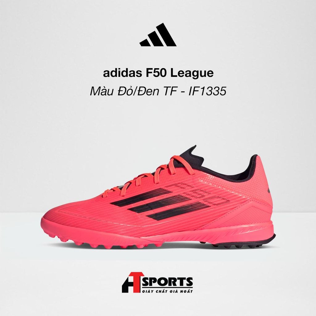 adidas F50 League TF - Màu Đỏ/Đen- IF1335