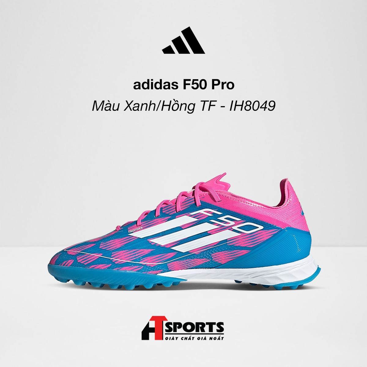 adidas F50 Pro - Màu Xanh/Hồng TF - IH8049