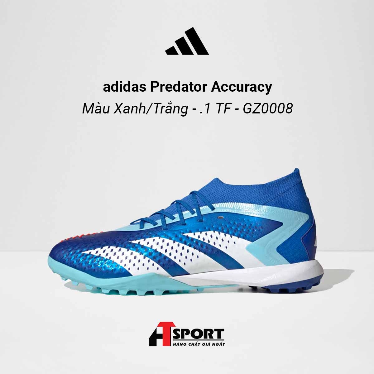  adidas Predator Accuracy Màu Xanh Biển/Trắng .1 TF - GZ0008 