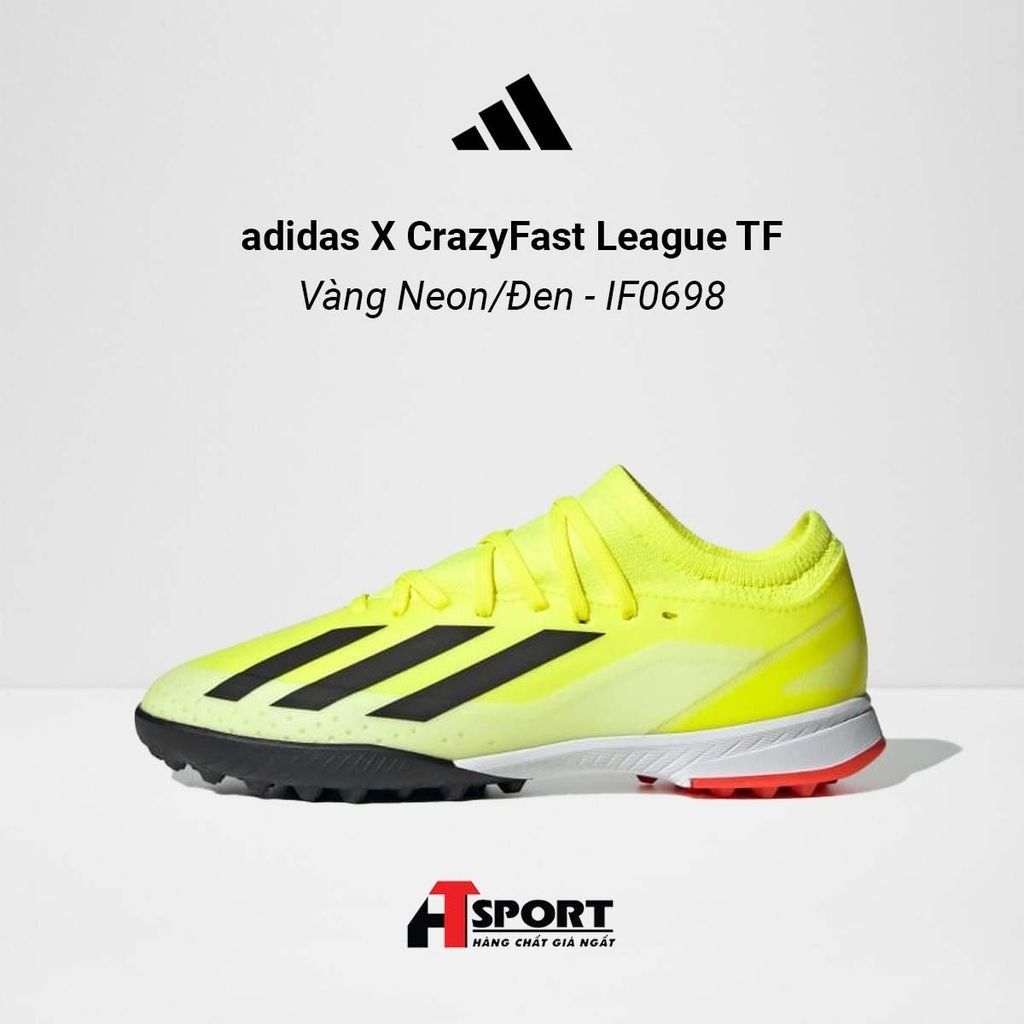  adidas X Crazyfast Màu Vàng/Đen League TF - IF0698 