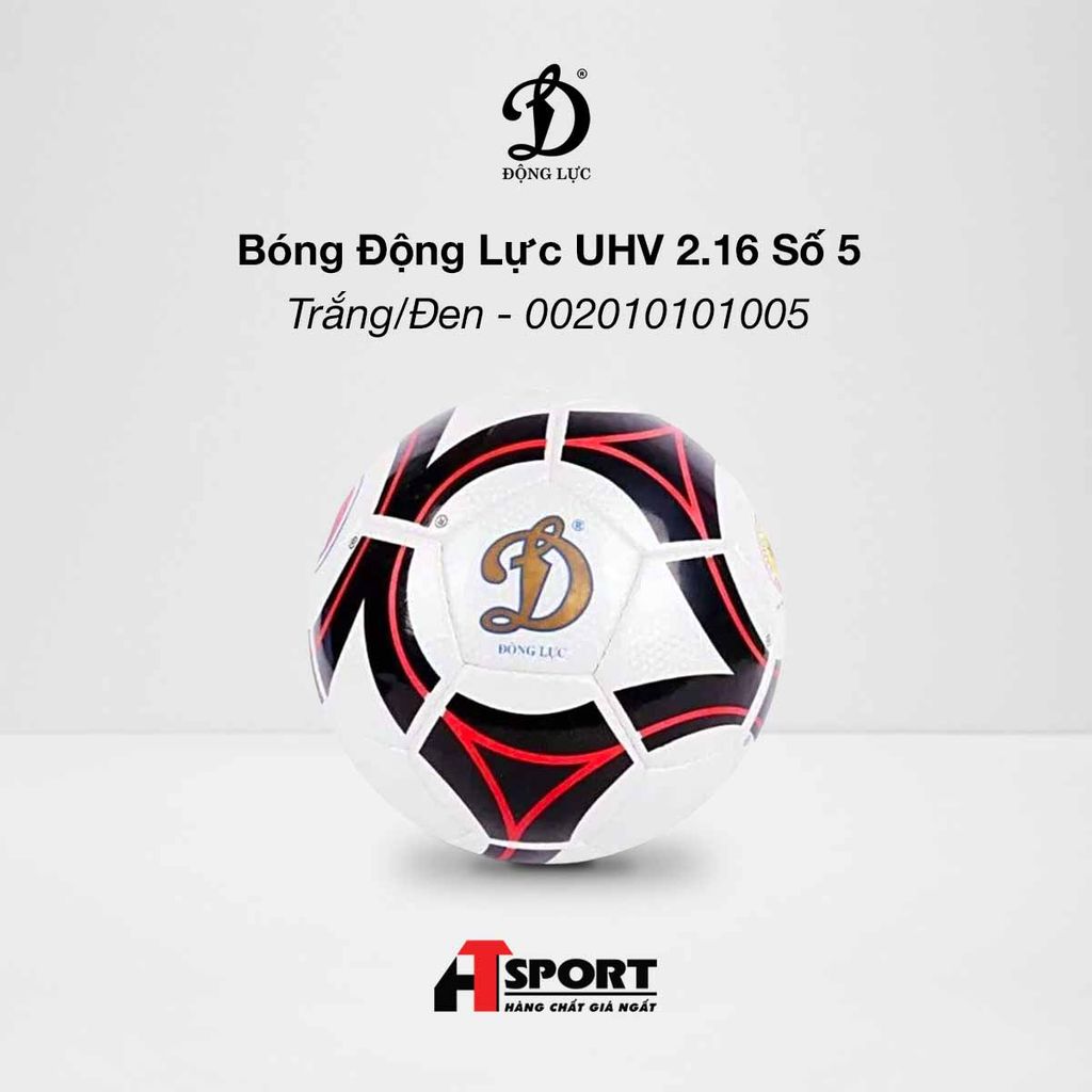  Bóng Động Lực UHV 2.16 Số 5 - Trắng/Đen - 002010101005 