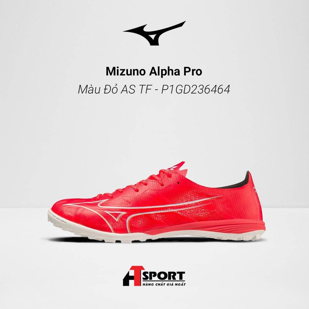  Mizuno Alpha Pro - Màu Đỏ AS TF - P1GD236464 