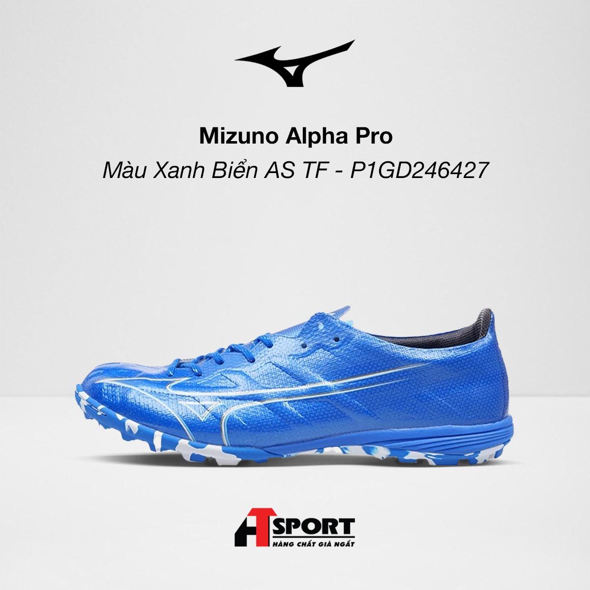 Mizuno Alpha Pro - Màu Xanh Biển AS TF - P1GD246427