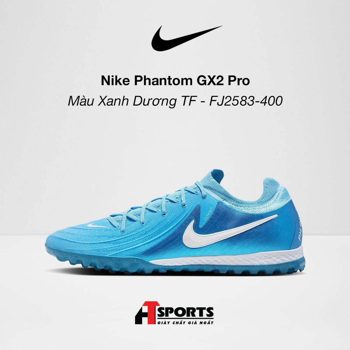 Nike Phantom GX 2 II Pro Mad Ambition - Màu Xanh Dương TF - FJ2583-400