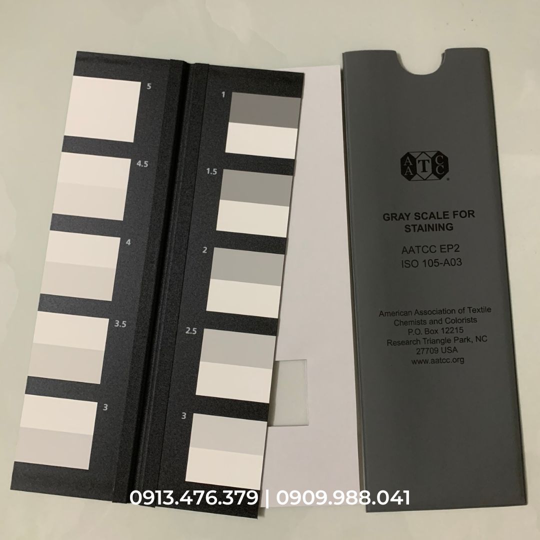 Thước xám Grey Scale for Staining AATCC