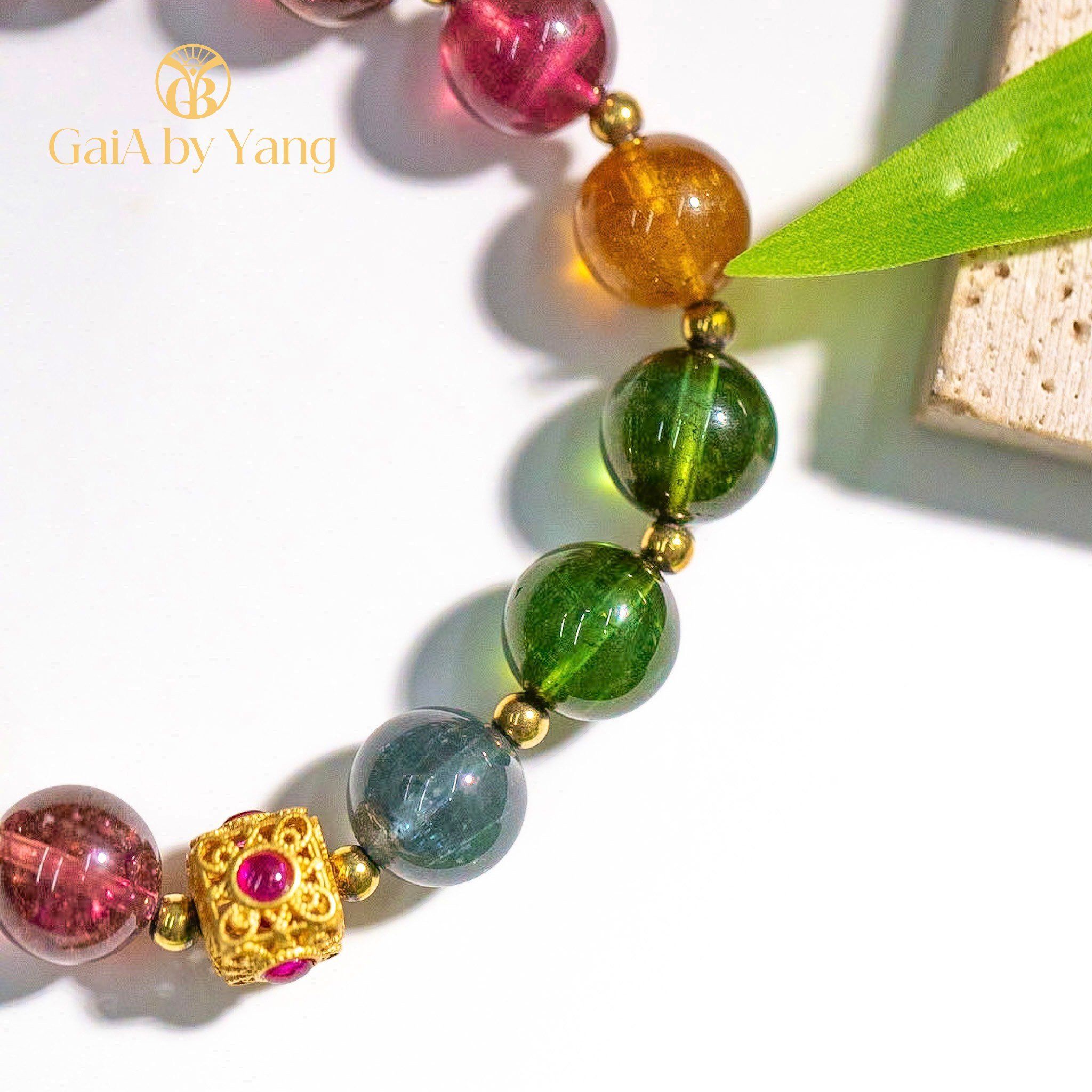 Vòng đá Tourmaline