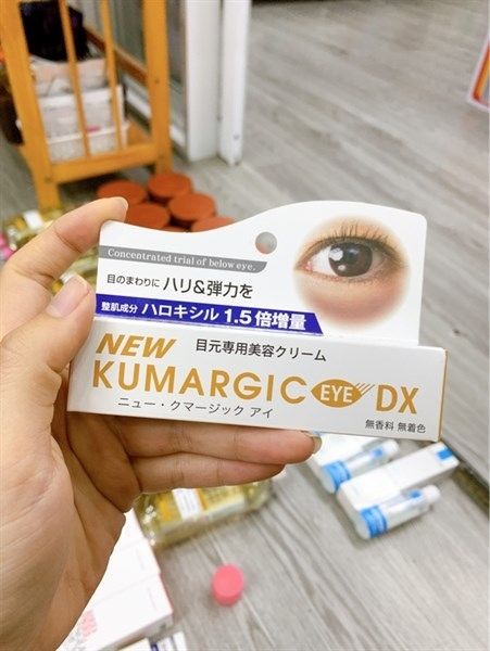 Kem Trị Thâm Quầng Mắt New Kumargic Eye Nhật Chống Nhăn 20G