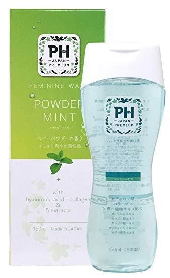 Dung Dịch Vệ Sinh Ph - Nhật Bản - Hương Power Mint- Xanh Lá