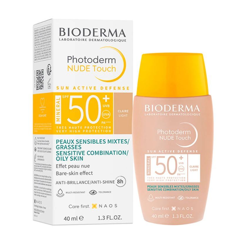Kem Chống Nắng Bioderma Photoderm Nude Touch SPF 50+ 40ml