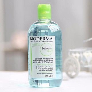 Nước Tẩy Trang Bioderma - Pháp - 500 Ml - Xanh