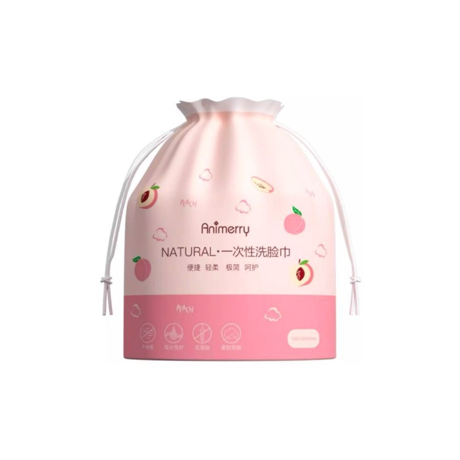 Khăn Lau Mặt Khô Dùng Một Lần Animerry Cuộn - 180X220 mm