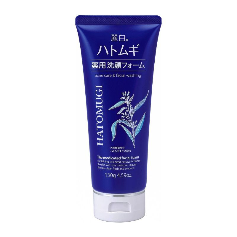 Sữa Rửa Mặt Hatomugi The Medicated Facial Foam 130G