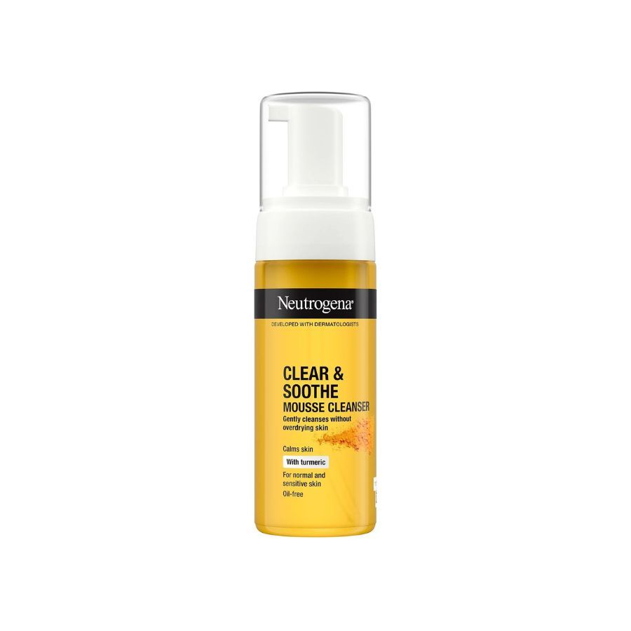 Sữa Rửa Mặt Tạo Bọt Chiết Xuất Nghệ Neutrogena Calme Curcuma Pháp 150Ml