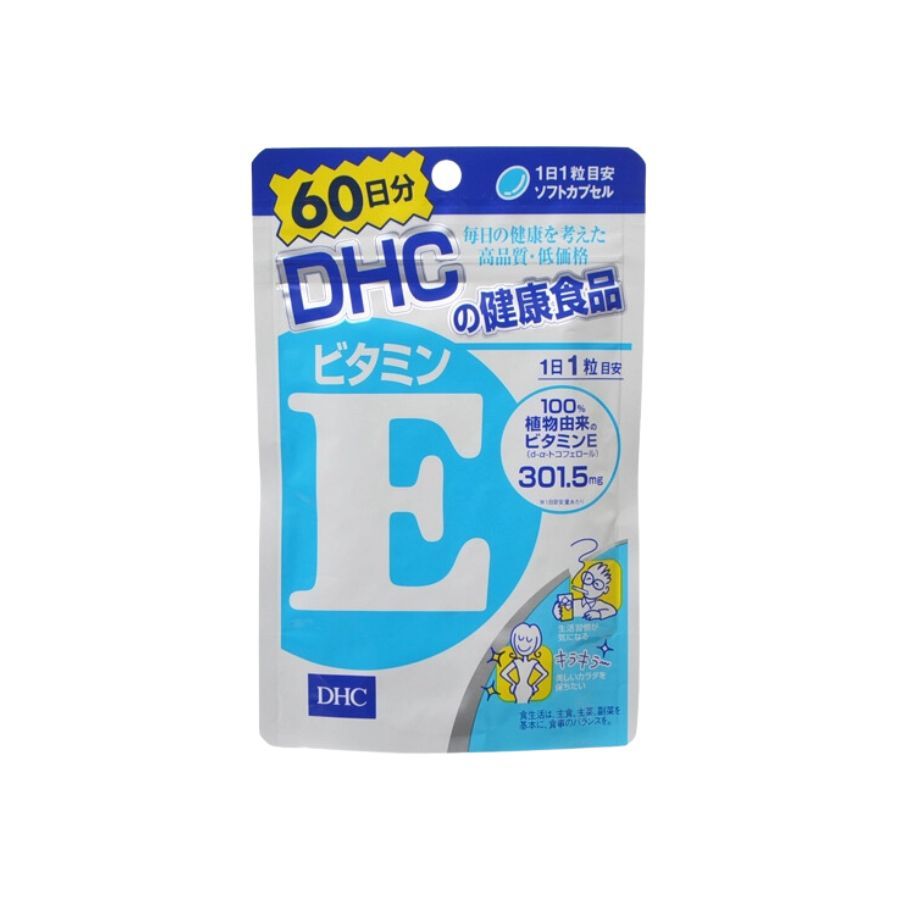 Viên Uống DHC Bổ Sung Vitamin E Nhật Bản 60 Ngày