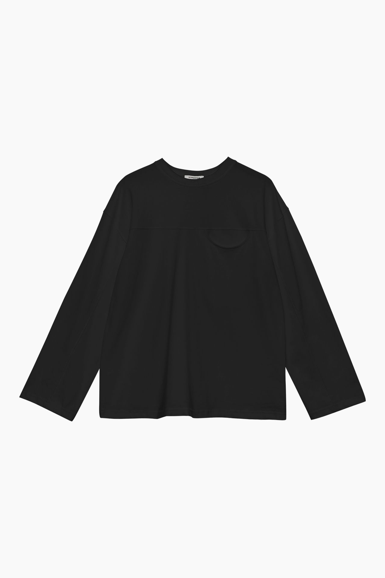 HALF CIRCLE BLACK LONGSLEEVE