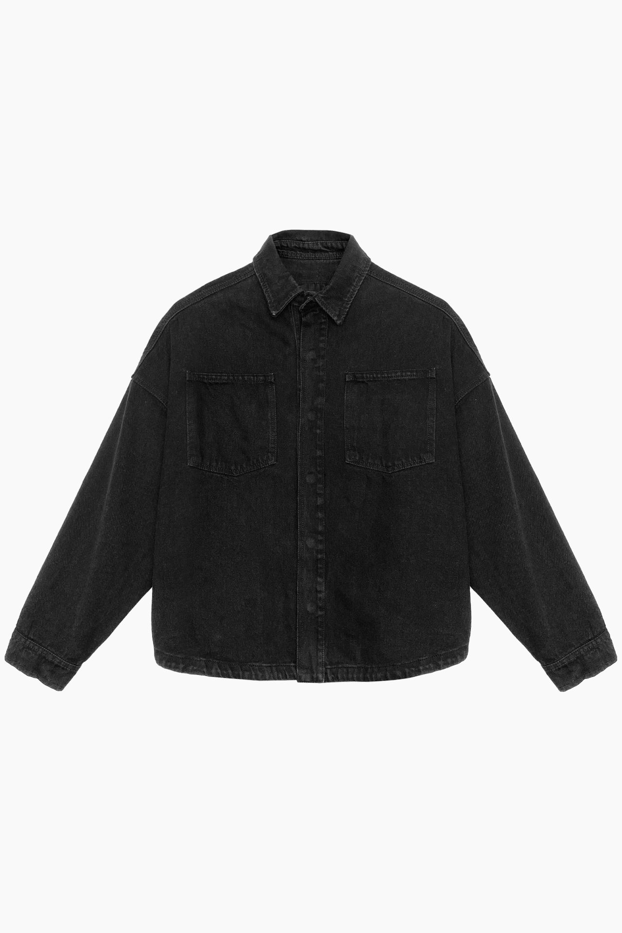 DENIM WASHED SHIRT