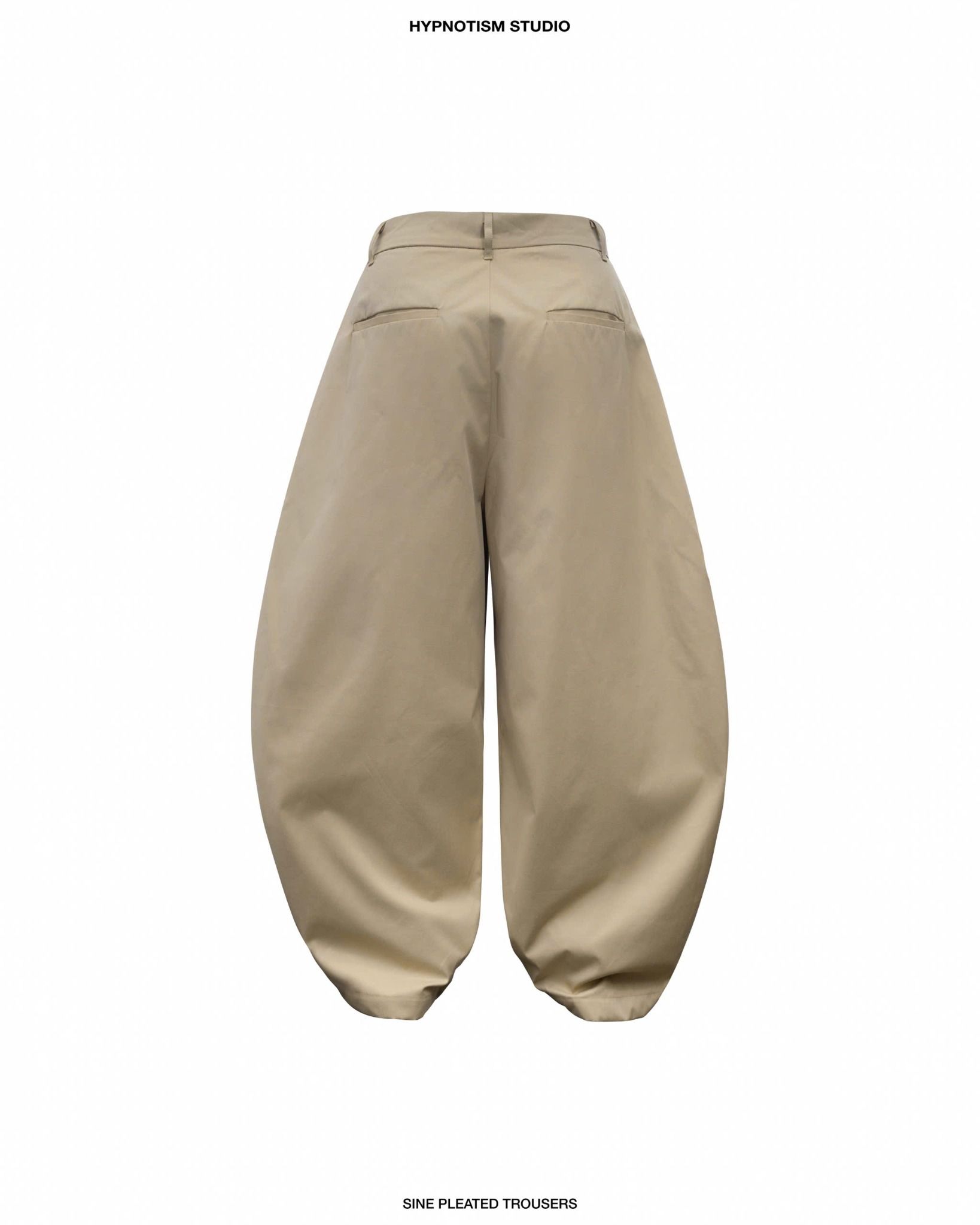SINE PLEATED TROUSERS
