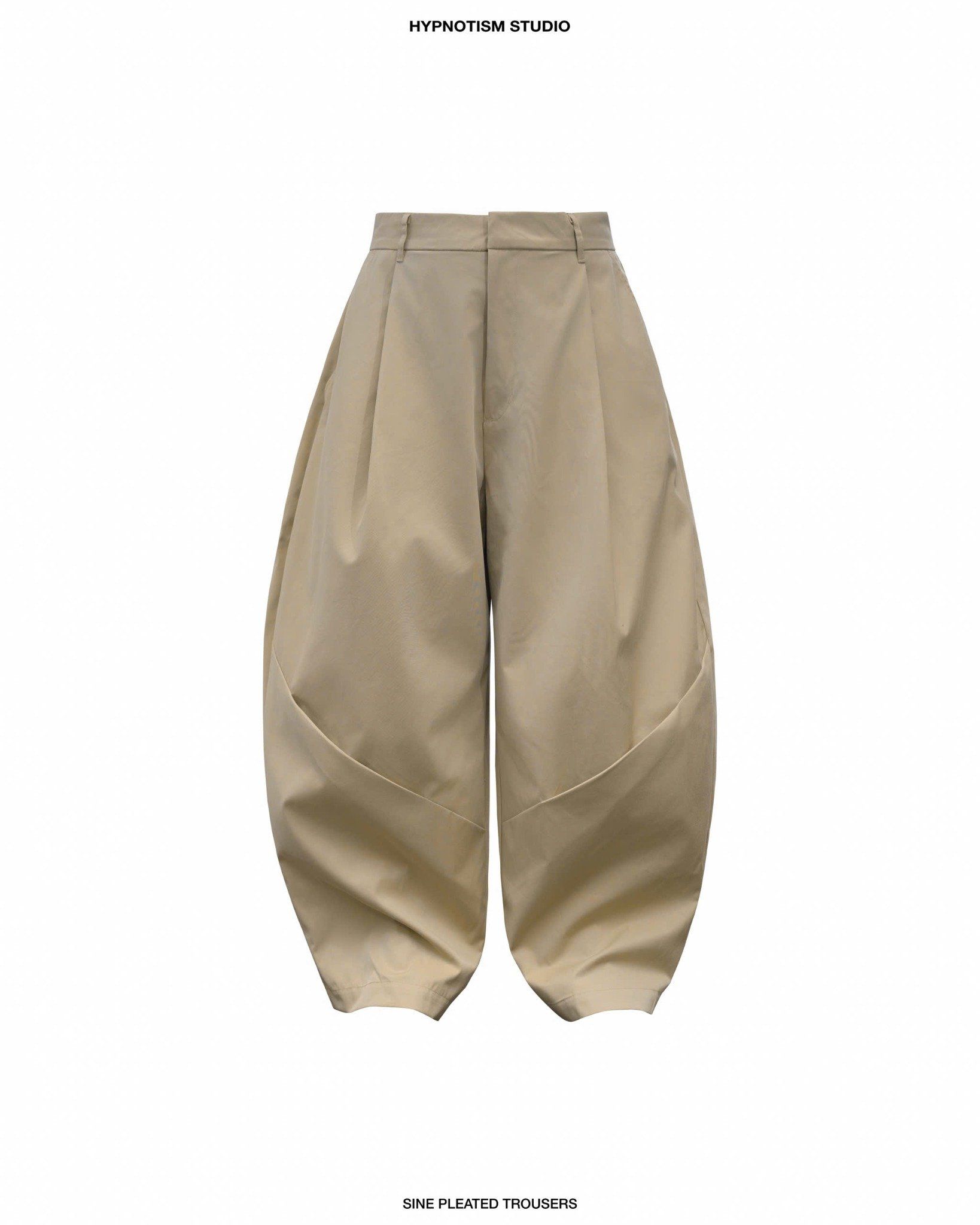 SINE PLEATED TROUSERS
