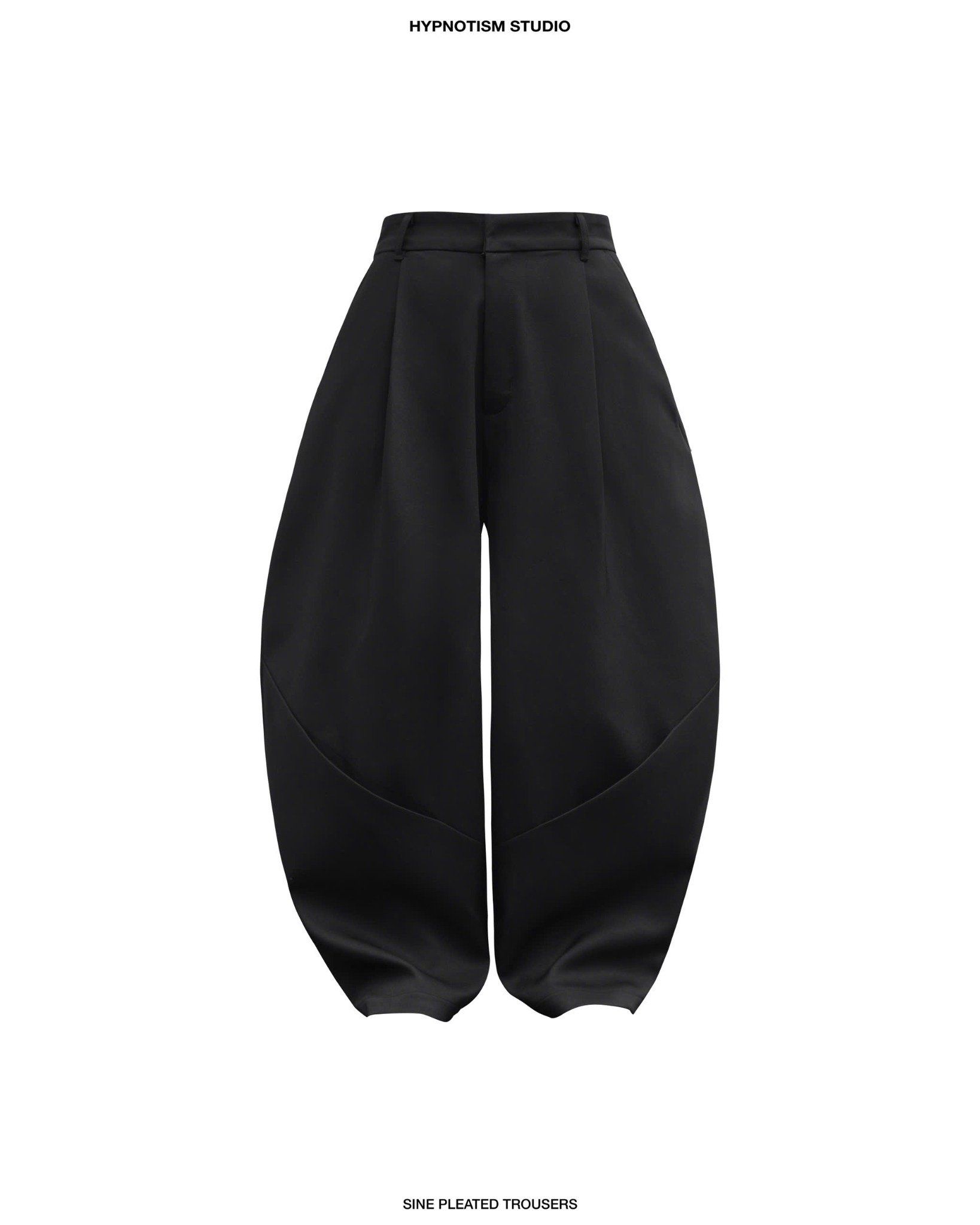 SINE PLEATED TROUSERS