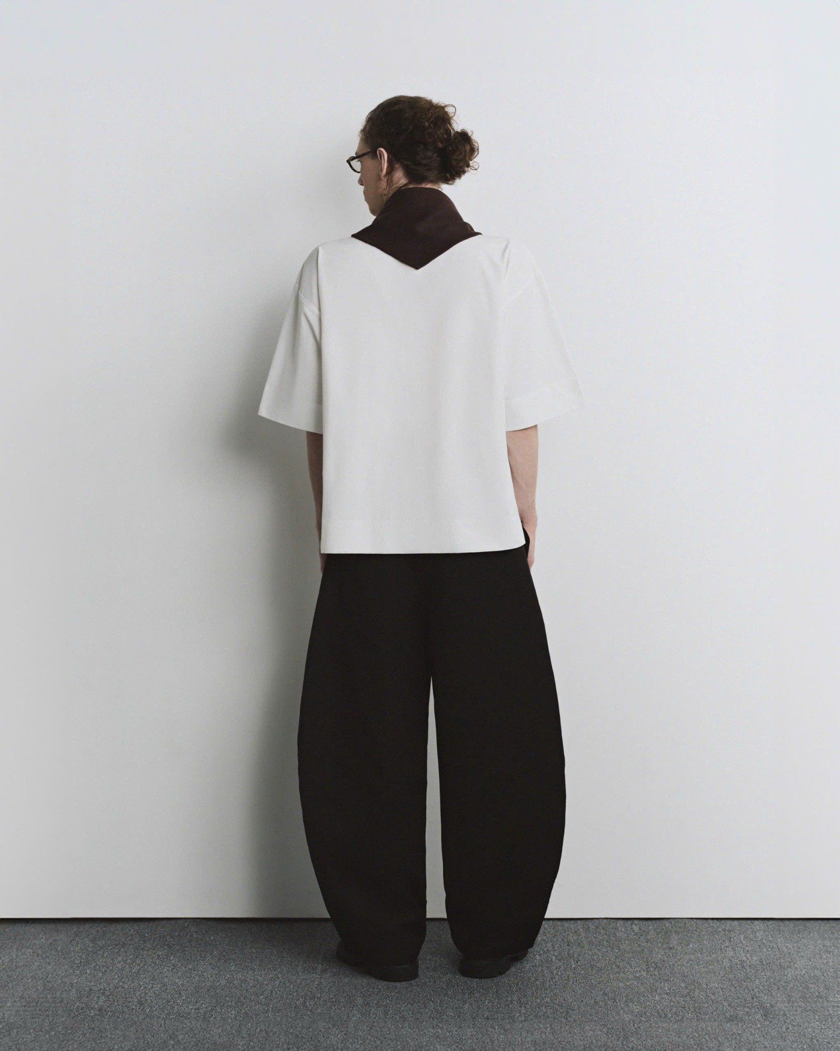 SINE PLEATED TROUSERS