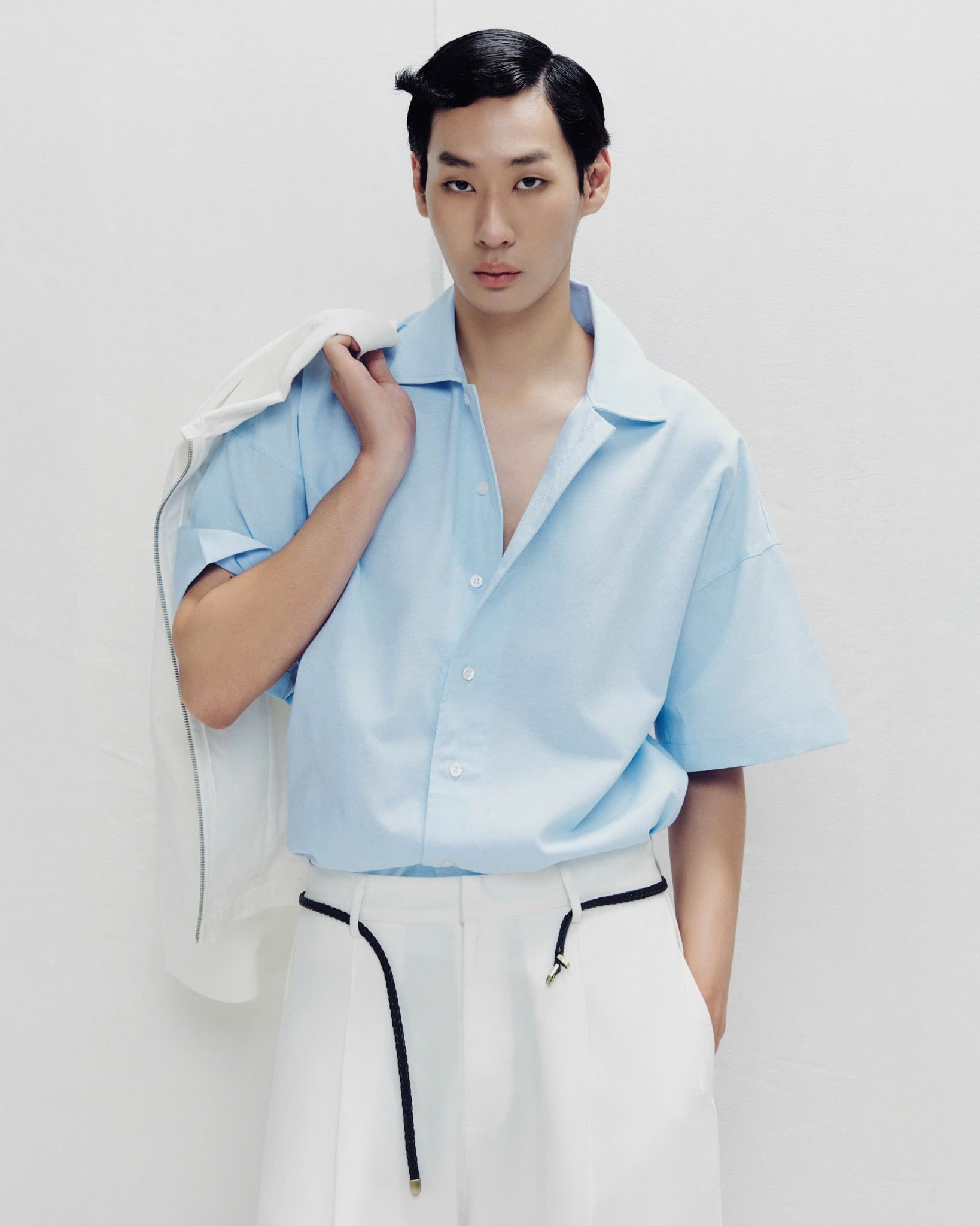 PANELED SHIRT