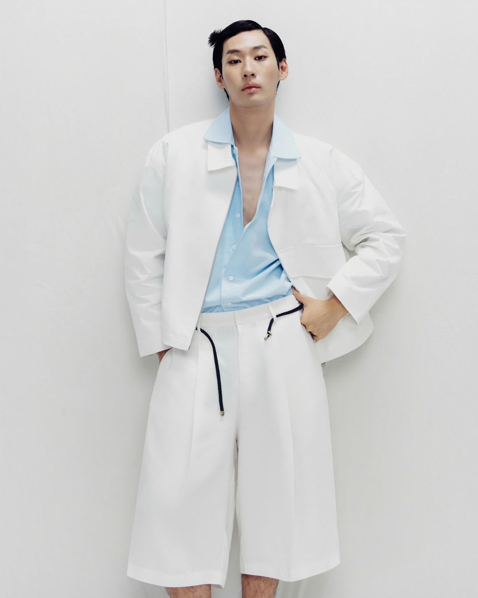 PANELED SHIRT