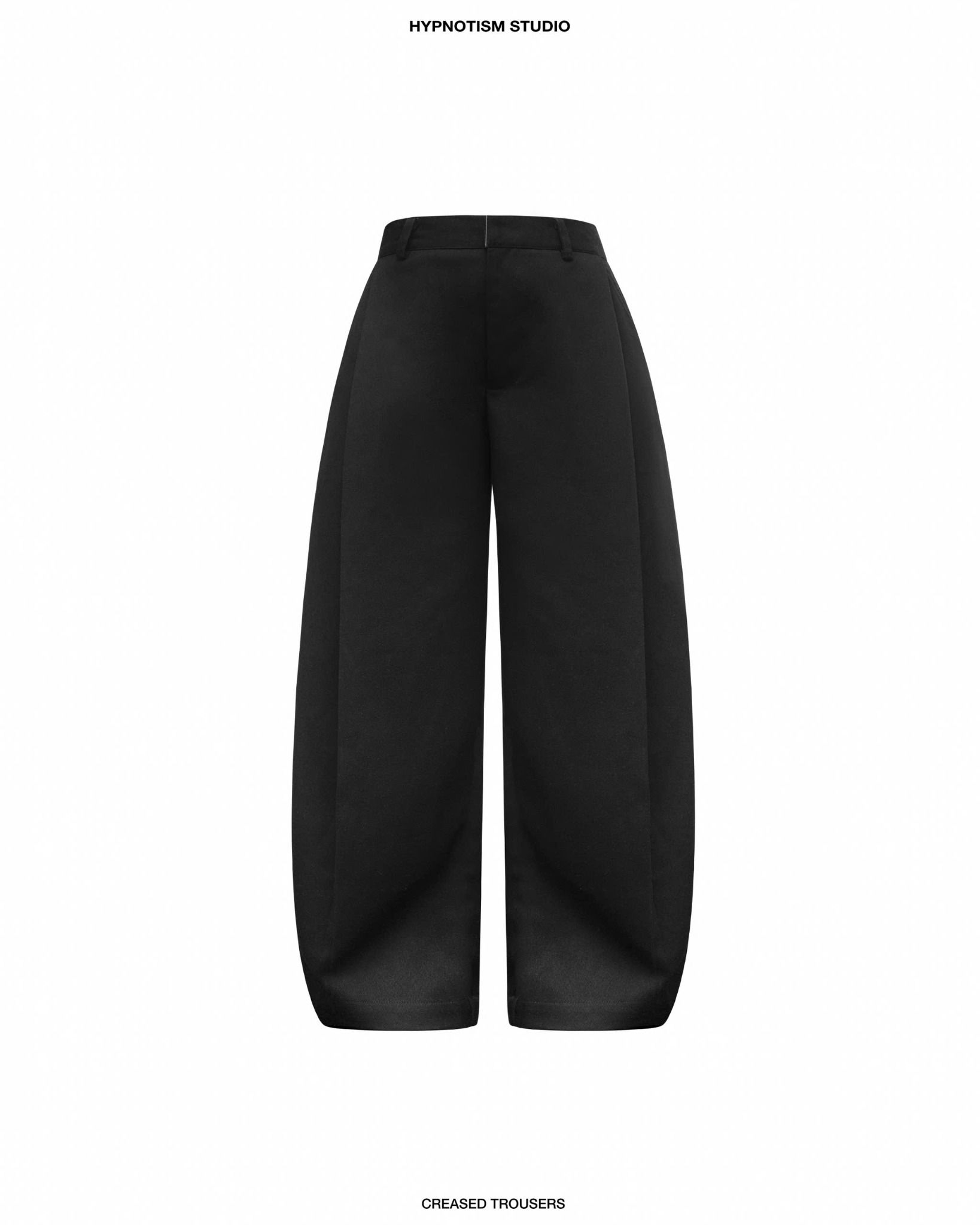 CREASED TROUSERS