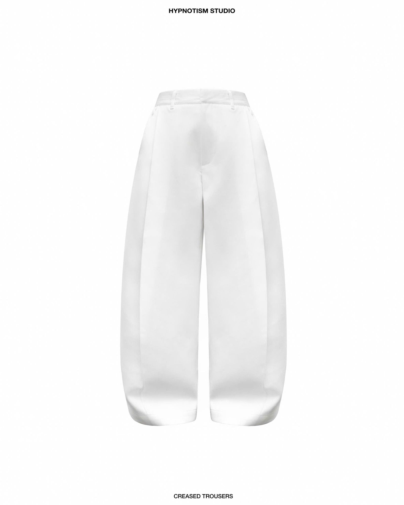 CREASED TROUSERS