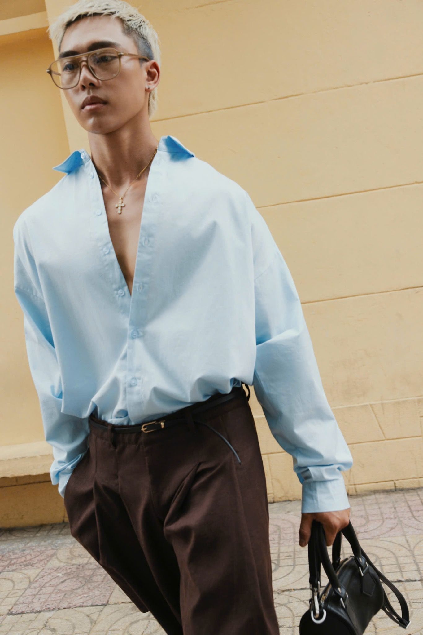 PLEATED SHORTS