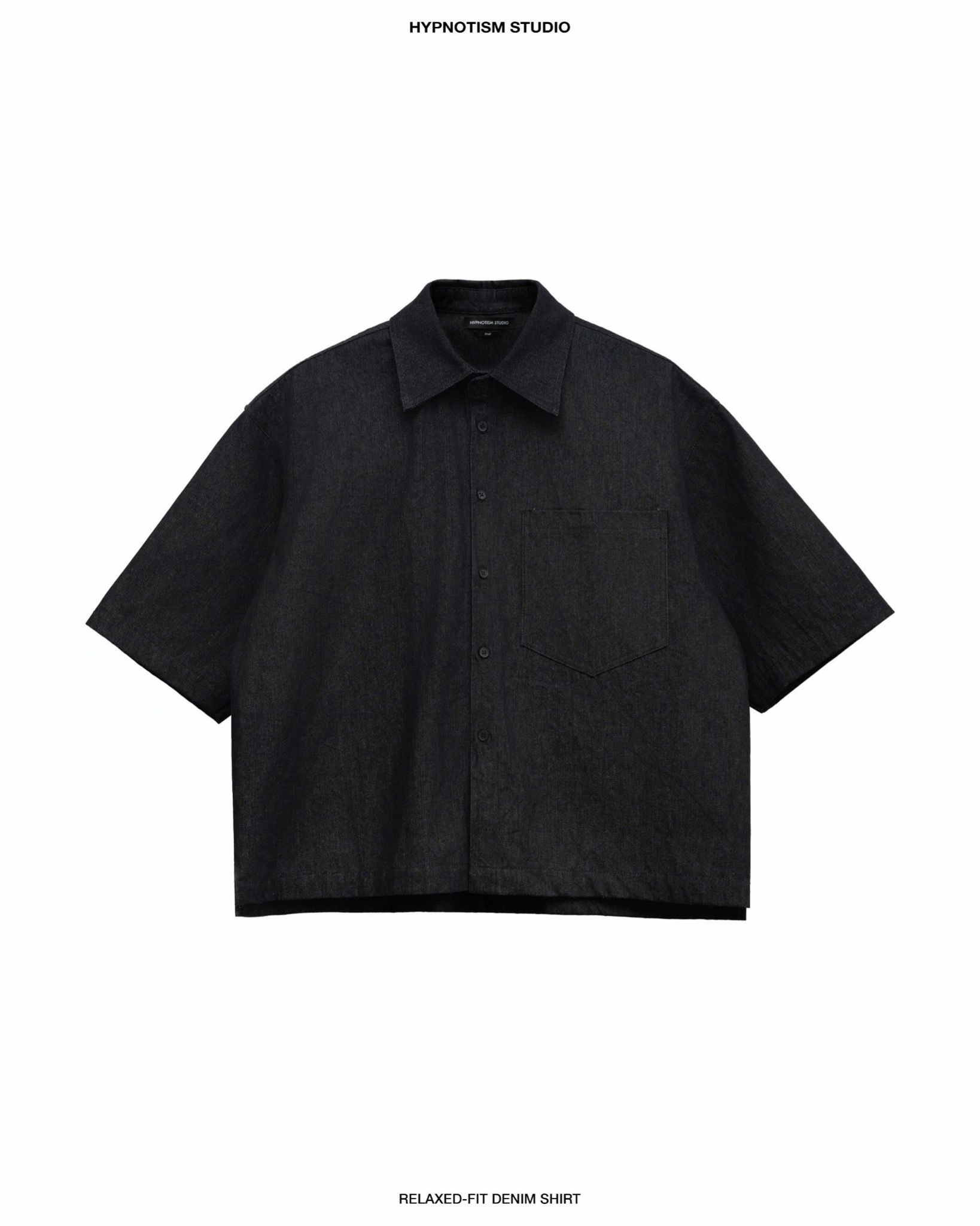 RELAXED-FIT DENIM SHIRT