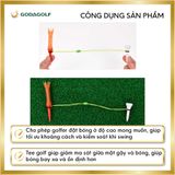 Tee Golf Nhựa Lò Xo Xoay 360º Koviss - Chân Đỡ Phát Bóng VS137A LL ( 86mm 40mm ) và VS137A L( 78mm 40mm )| Koviss Golf