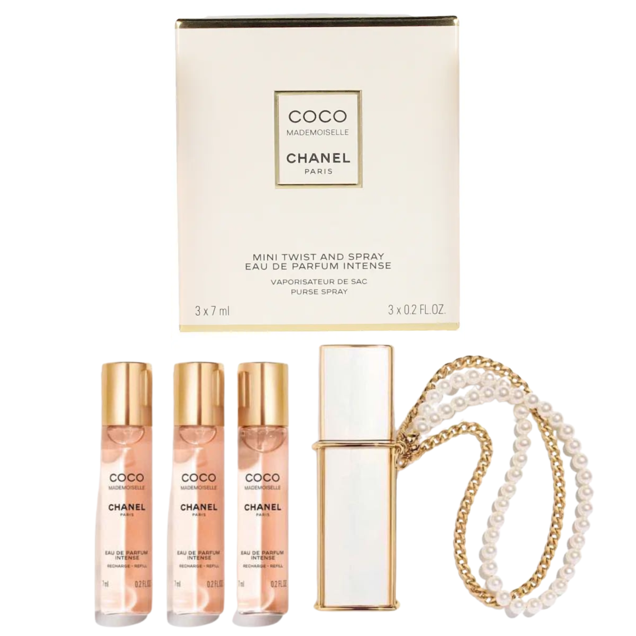 Set Nước Hoa Nữ Chanel Coco Mademoiselle EDP intense 3x20ml