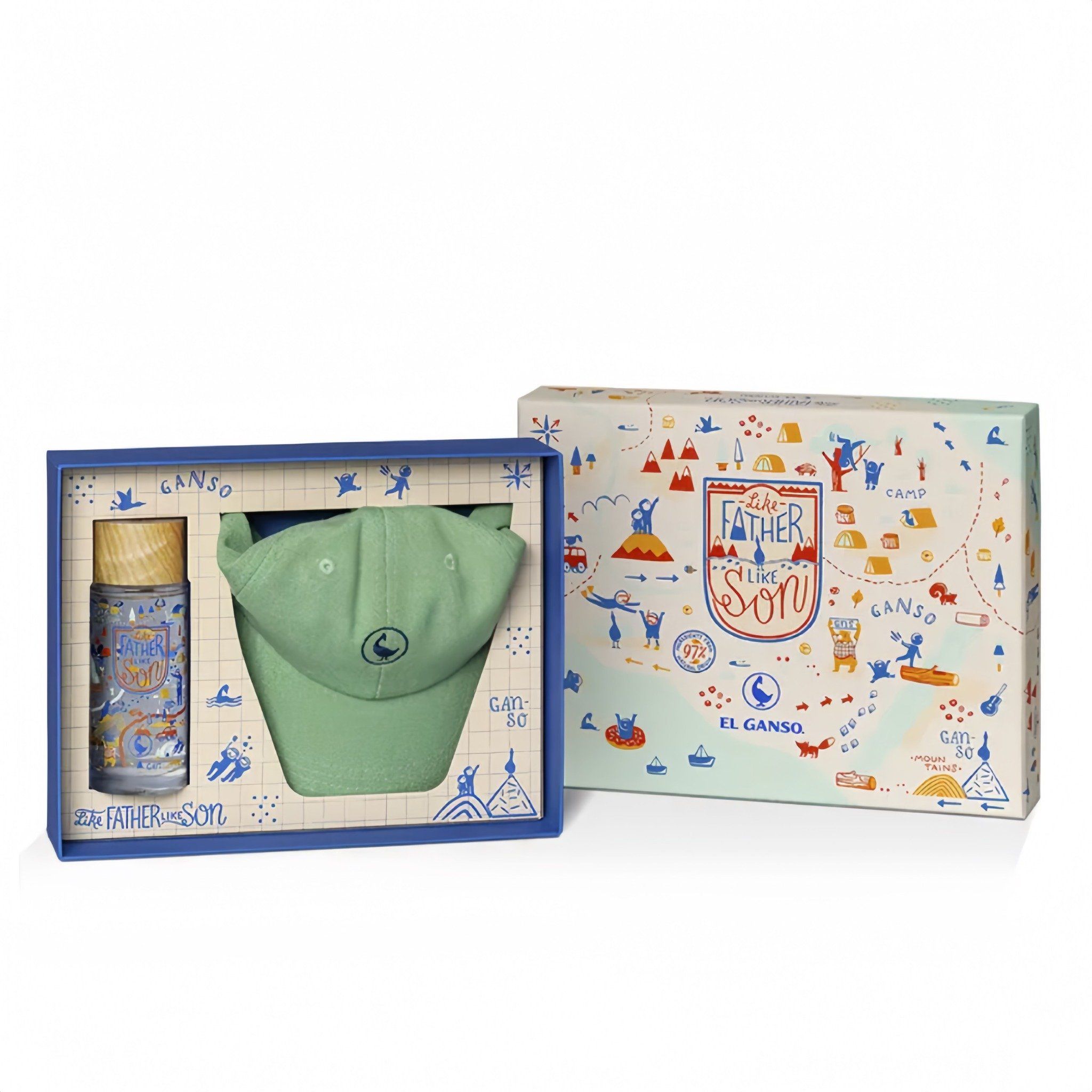 Set El Ganso Like Father Like Son EDT 125ml (Nước hoa+ Mũ)