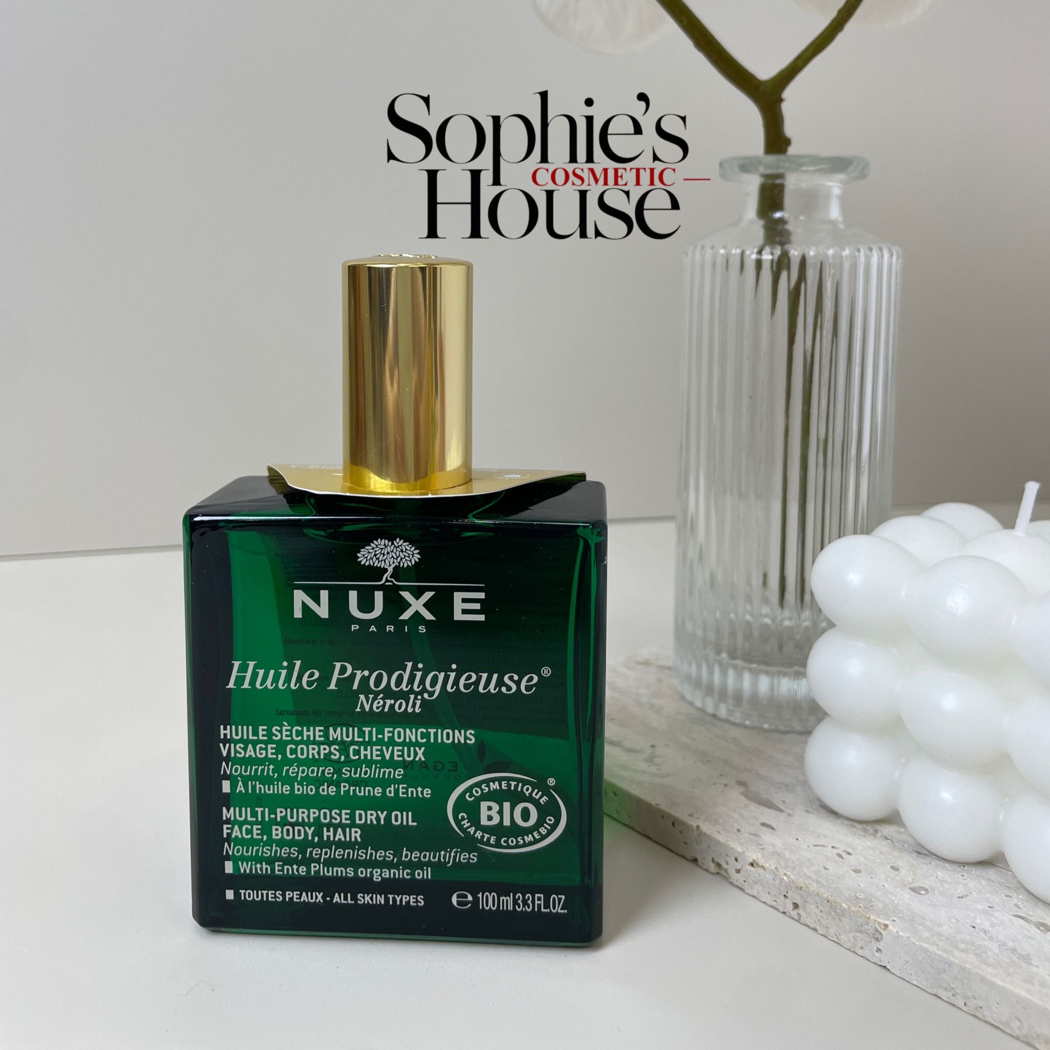 50ml / 100ml - Dầu dưỡng đa năng NUXE Multi Purpose Dry Oil