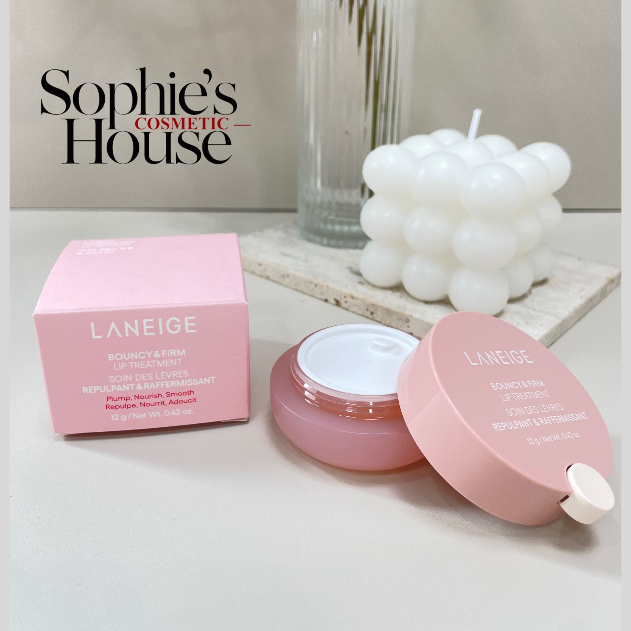Gel dưỡng môi Laneige Bouncy Firm Lip Treatment Balm