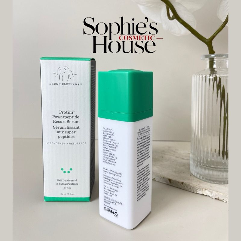 Tinh chất phục hồi chống lão hoá Drunk Elephant Protini PowerPeptide Resurf Serum