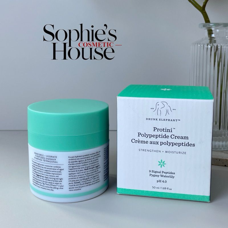 50ml - Kem dưỡng ẩm phục hồi Drunk Elephant Protini Polypeptide Cream