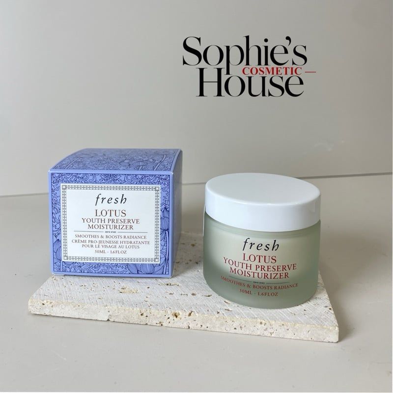Kem dưỡng hoa sen chống lão hoá Fresh Lotus Youth Preserve Moisturizer 50ml