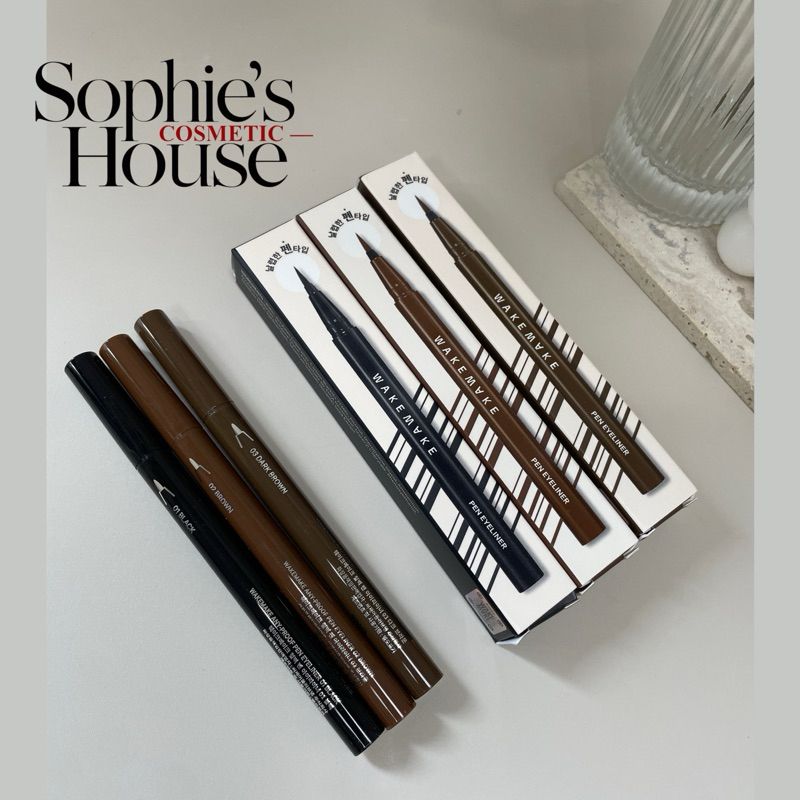 Kẻ mắt WAKEMAKE Any Proof Pen Eyeliner