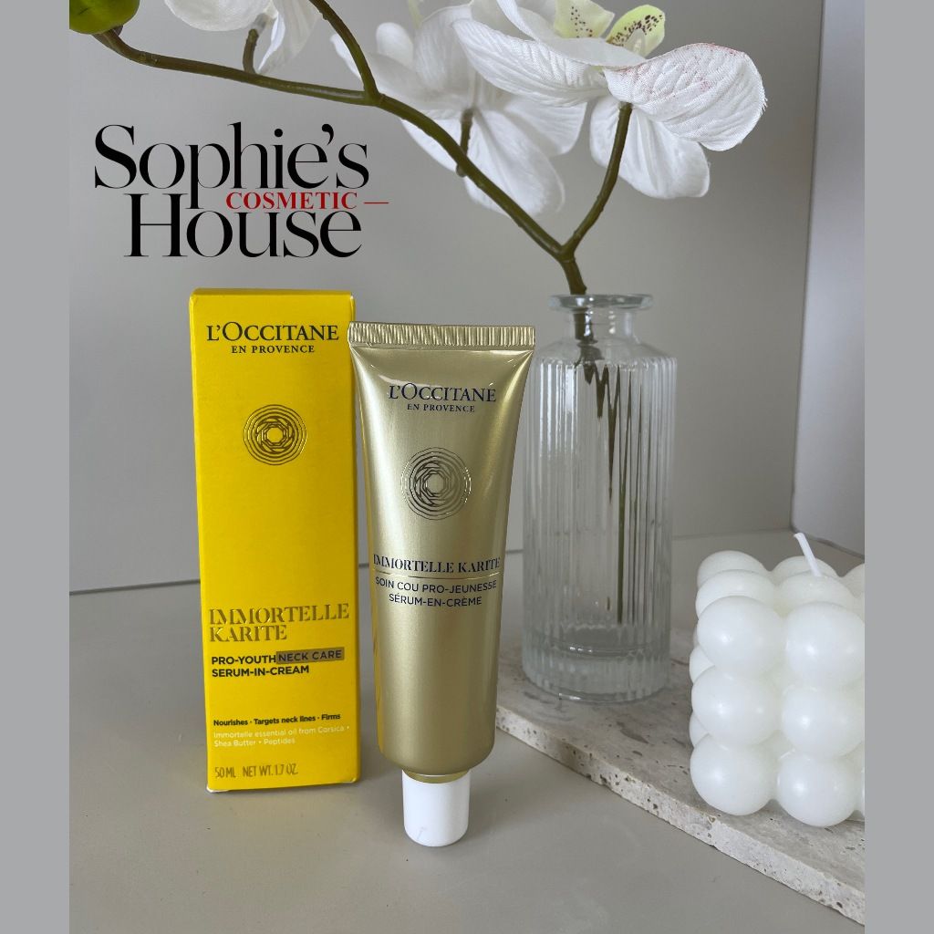 50ml - Kem dưỡng trẻ hoá vùng da cổ L'Occitane Pro Youth Neck Care Serum in cream