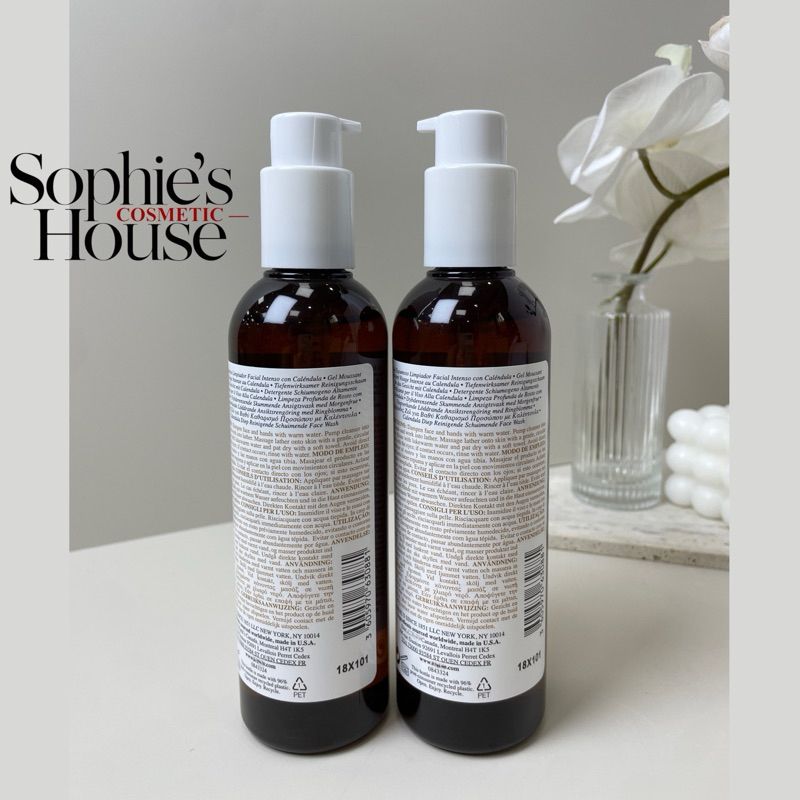 Sữa rửa mặt hoa cúc Kiehl’s Calendula Deep Cleansing Foaming Face Wash 230ml