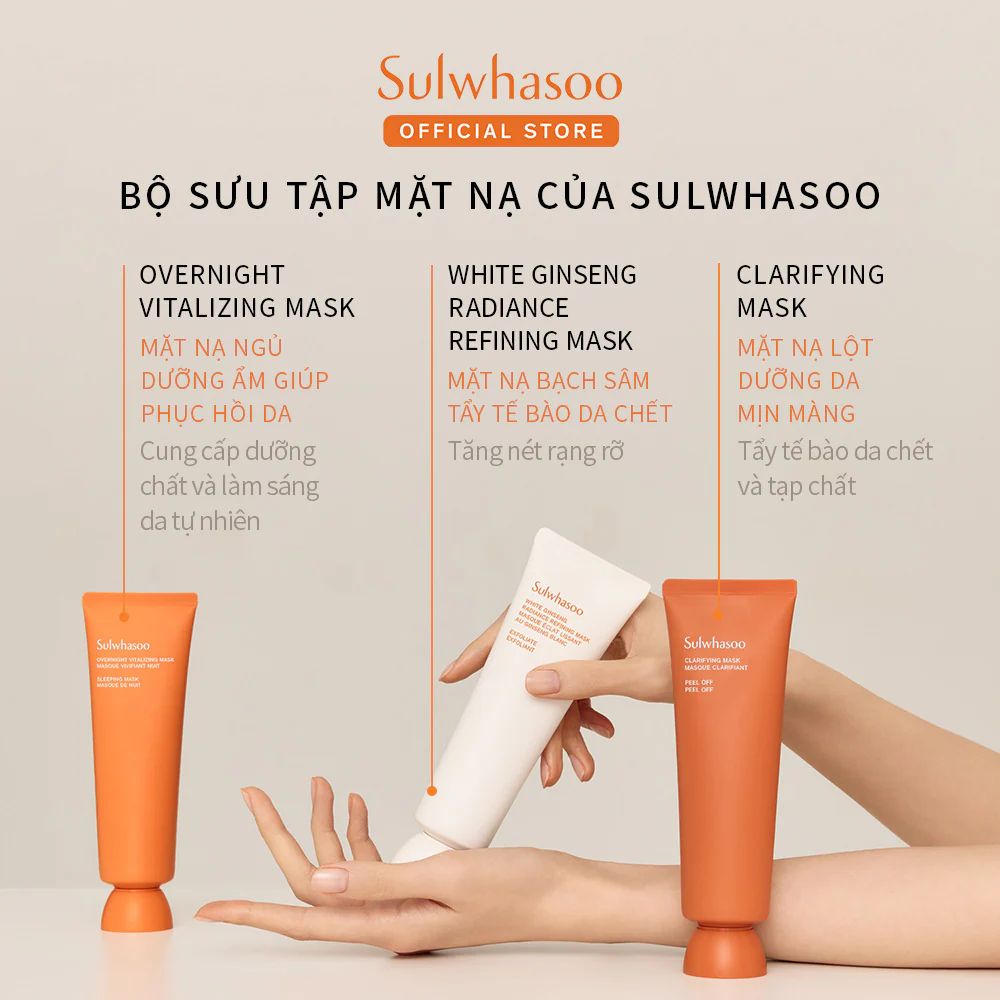 Mặt nạ lột Sulwhasoo Clarifying Mask 120ml