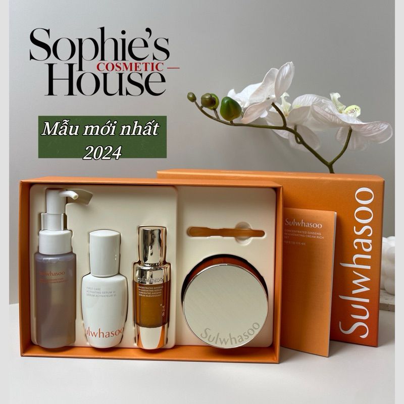 Set kem dưỡng 60ml + mini / Kem dưỡng nhân sâm tái tạo da Sulwhasoo Concentrate Ginseng Renewing Cream EX / EX Classic