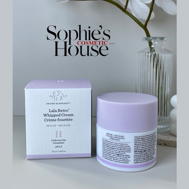 Kem dưỡng ẩm phục hồi Drunk Elephant Lala Retro Whipped Cream